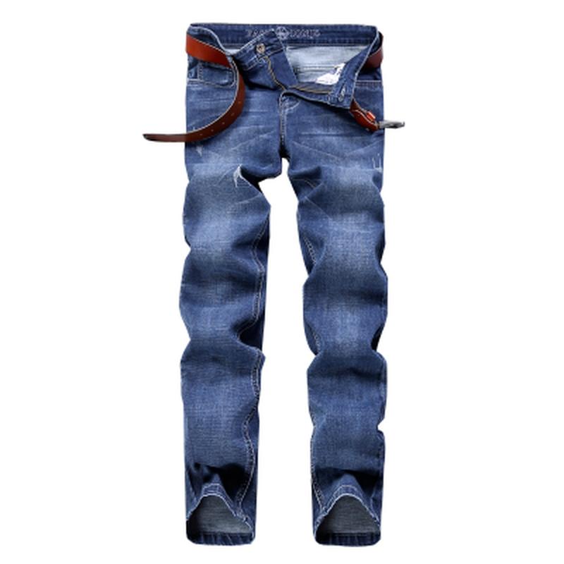 

Men's Jeans Dark Blue Stretch Regular Version 2021 Spring And Summer Fashion Brand Trousers Denim, A896 dark blue