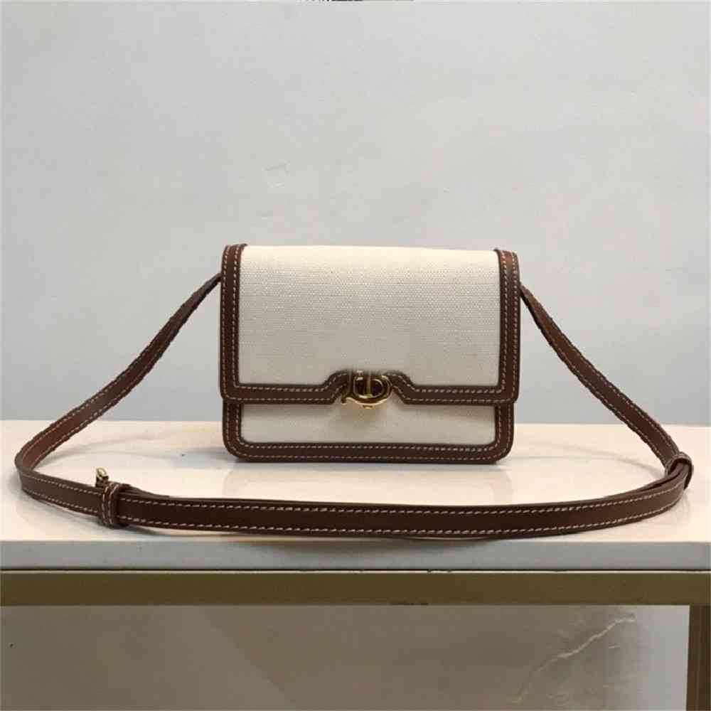 

Women Luxurys Designers Bags 2021 show in spring and summer TB canvas calf postman's Up To Designer Handbag Handbags Totes Crossbody Bag