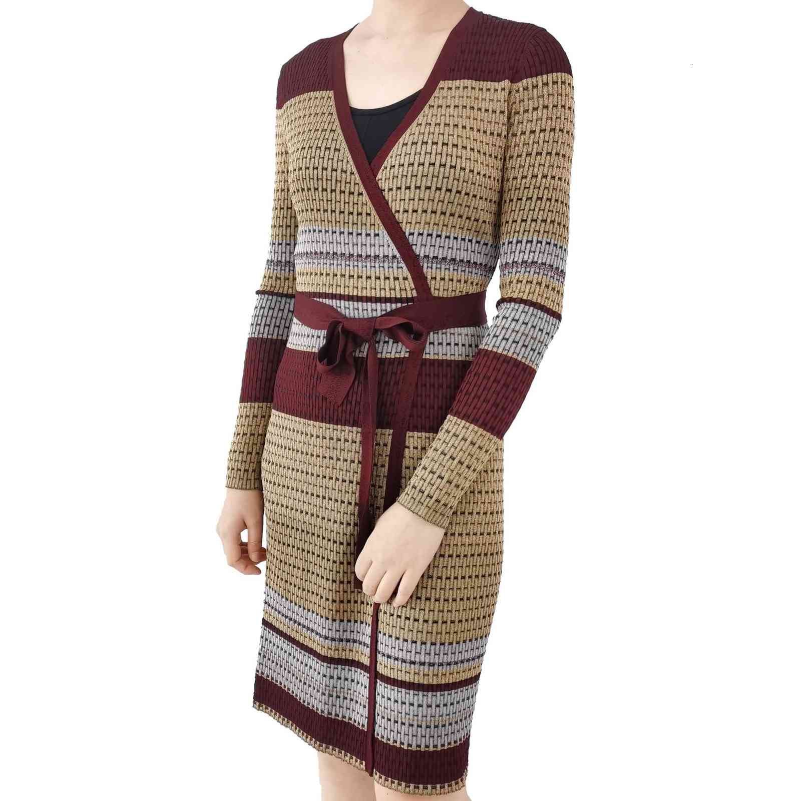 

dress spring and summer 2021 sweet women's casual d family golden thread wine red wool wrap, White;black