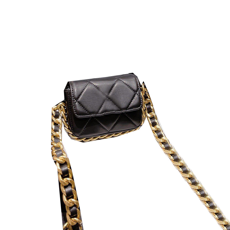 

Classic Flap Square Bags Matelasse Chain Cross Body Shoulder Clutch Mini Cosmetic Purse Quilted Famous Luxury Designer Tiny/Mini Vanity Handbags 18CM/14CM, Box