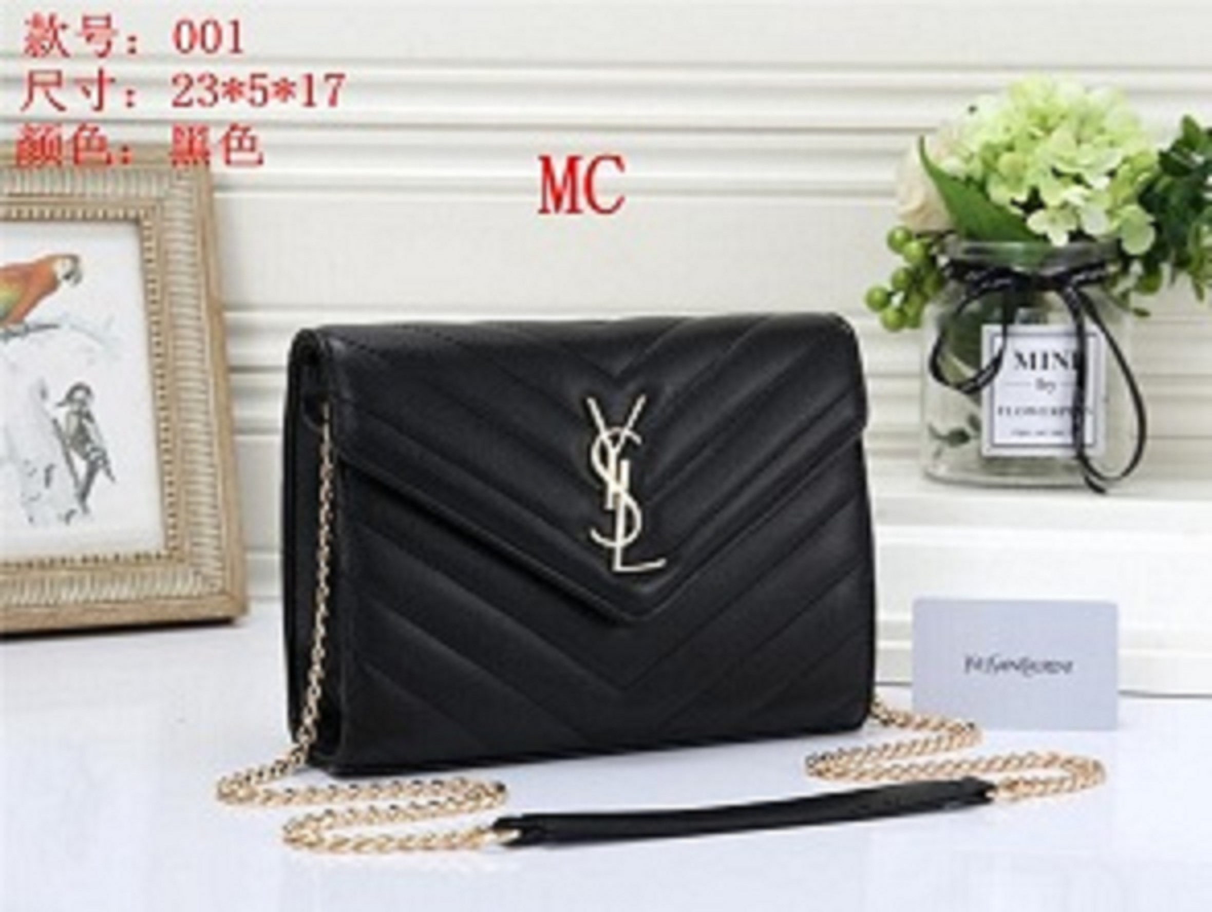 

New Fashion Women Shoulder Purse Handbags Luxurys Designer Messenger Bags Wallet Tote Bag YSL LV Louis Vitton 8880, Golden;silver