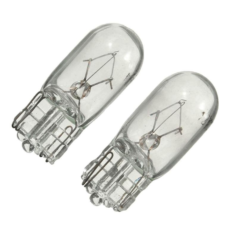 

Car Headlights 5Pcs 56V T10 W3W 194/501 4300K 3W Wedges Clear Light Source Halogen Bulb Signal Interior Lamp