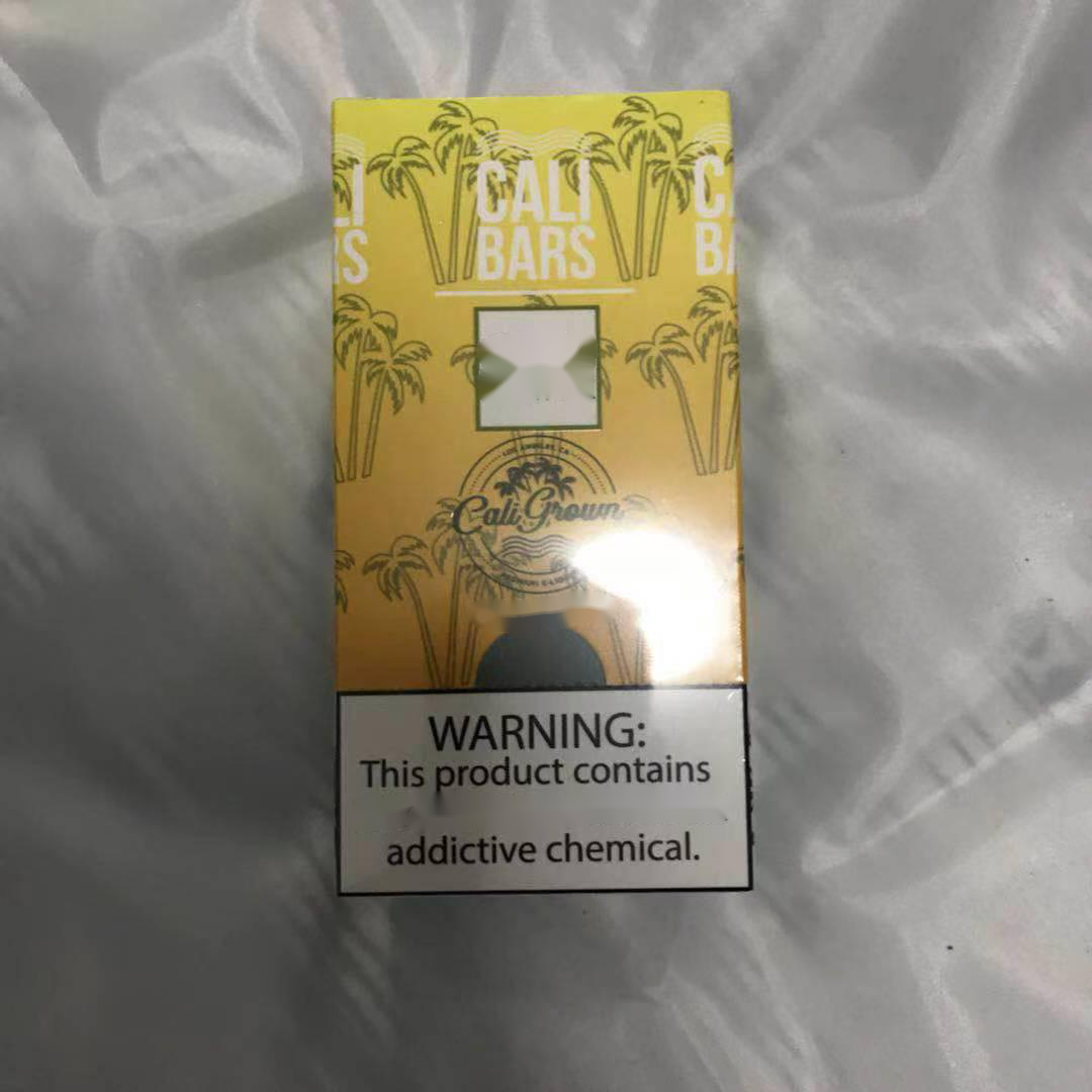 

2021 Disposable Vape Cali Bars 300+ Puffs E-cigarette 1.3ml Prefilled Multiple Colors 280mAh Battery PK Puff XXL