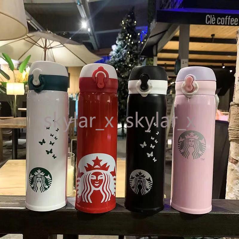 

2021 New Arrive Factory Price Starbucks Thermos Cup Vacuum Flasks Thermos Stainless Steel Insulated Thermos Cup Coffee Mug Gift Products, As show