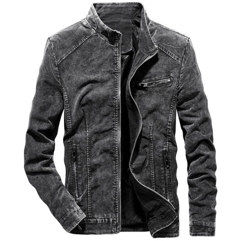 

Men's Jackets Retro Denim Jacket Men Slim Fit Cotton Casual Cowboy Male Outwear Jean Chaqueta Hombre, Blue