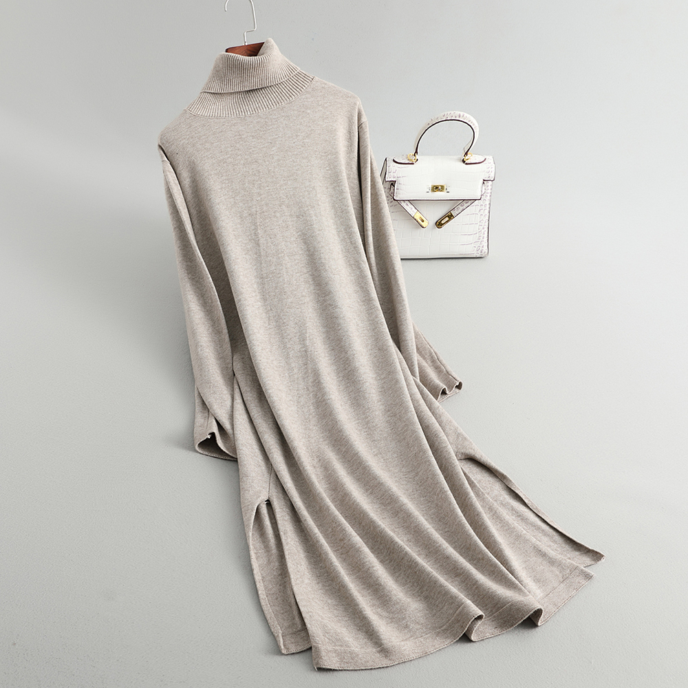 

2021 Women Autumn Collar Sleeve Jumpers Knit Sweater Tricot Pull Femme Pj45, Burgundy