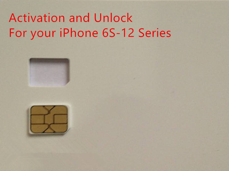 

Free DHL Smart Activation Unlock SIM Card for iPhone 6S 7 8 X XS XR 11 12 13 4G 5G IOS15.X GEVEY Double-sim