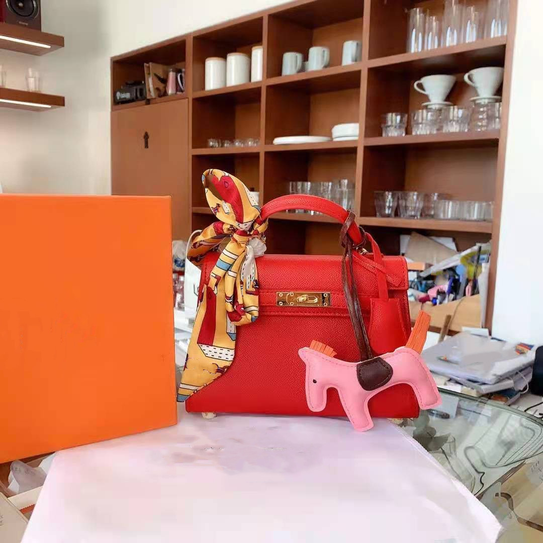 

Genuine Leather Handbag Joker Leisure Packages Female 2021 New One Shoulder Bucket Messenger Bags Woman Girls Women Purses Handbags