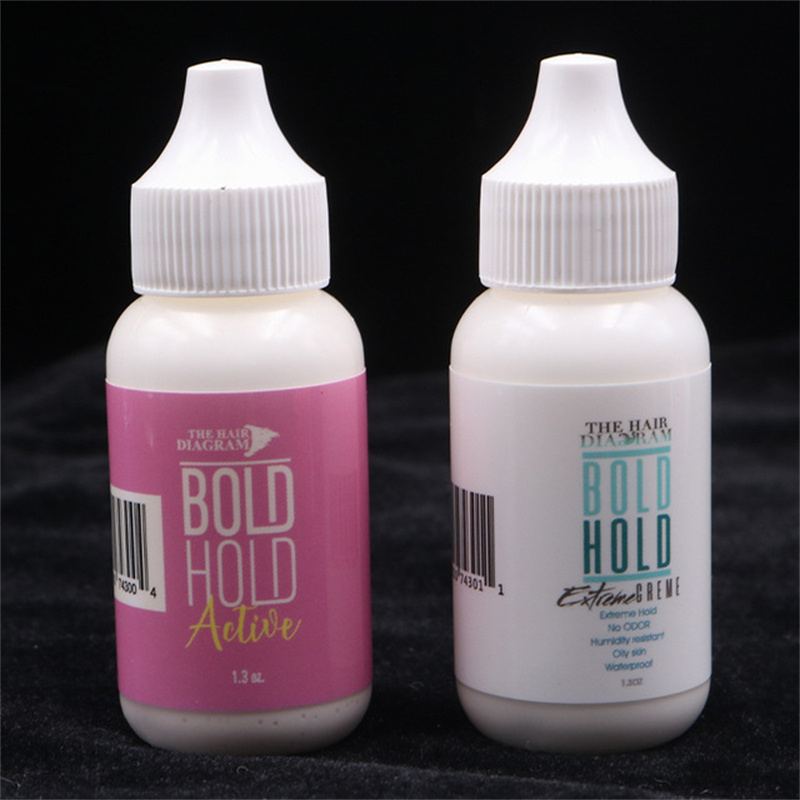 

38ml White WaterProof Wig Glue Invisible Long Lasting Adhesive Glues For Lace Wig/Toupee/Hair Extension 6pcs