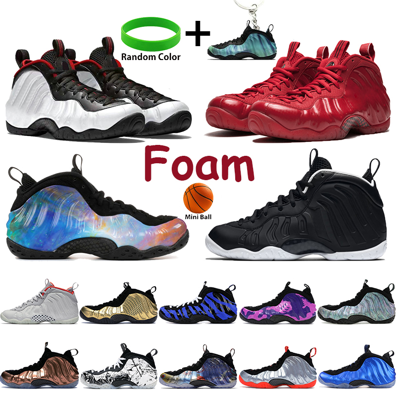 

Penny hardaway basketball shoes men sneakers triple red pearlized pink shattered backboard USA royal black white eggplant mens foam sports trainers keychain, Box