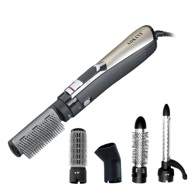 

Electric Hair Brushes SOKANY 4 In 1 Dryer Brush Beauty Salon Equipment Professional Straightener Comb