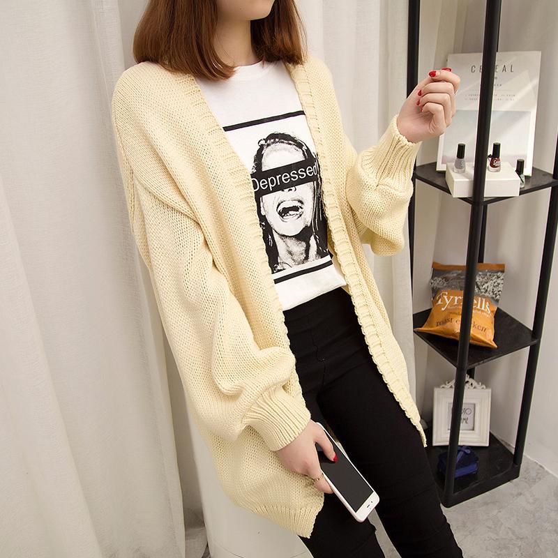 

Women's Sweaters 2021 Loose  - 4XL Casual Winter Large Size Women Cardigan Long Sleeve V Neck Fashion Autumn Lady Sweater Coat D88, Gray