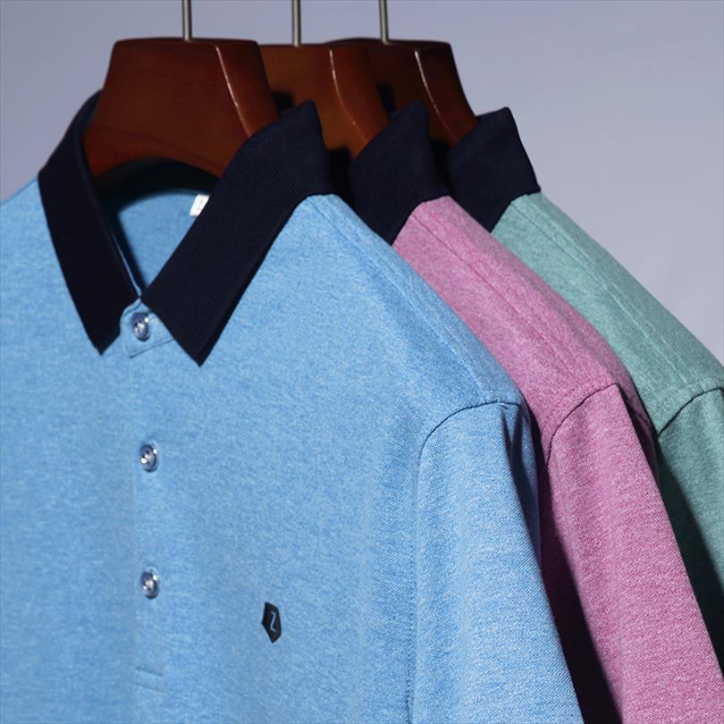 

quanbo summer arrivals cotton men polo breathable shirt chest badge business casual, White;black