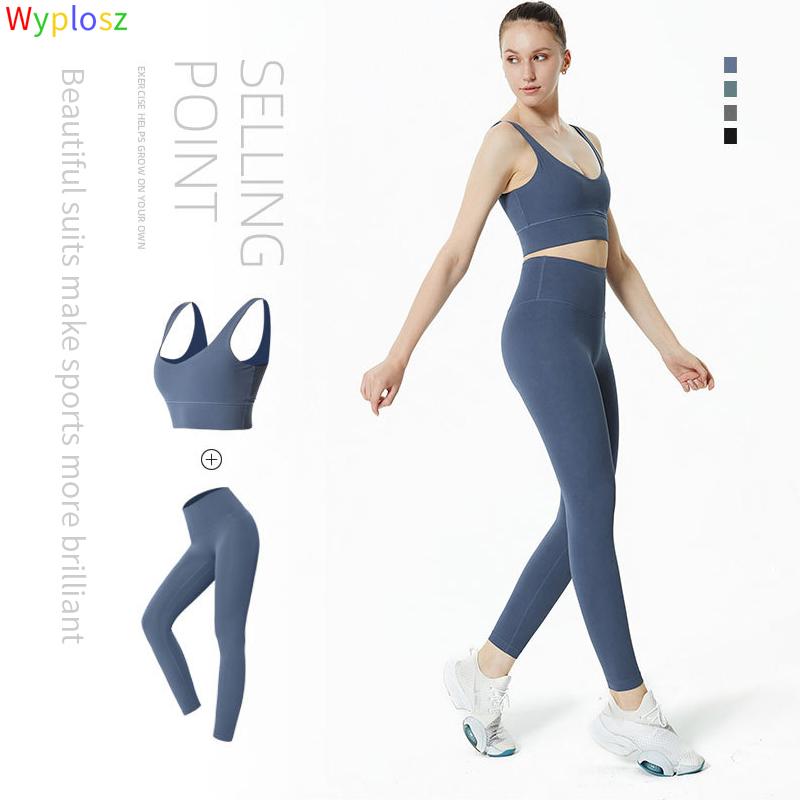 

Wyplosz Yoga Set Women 2 Piece Set Women' Tracksuit Sports Suits For Women Sport Sportswear Gym Workout Clothes For, Black