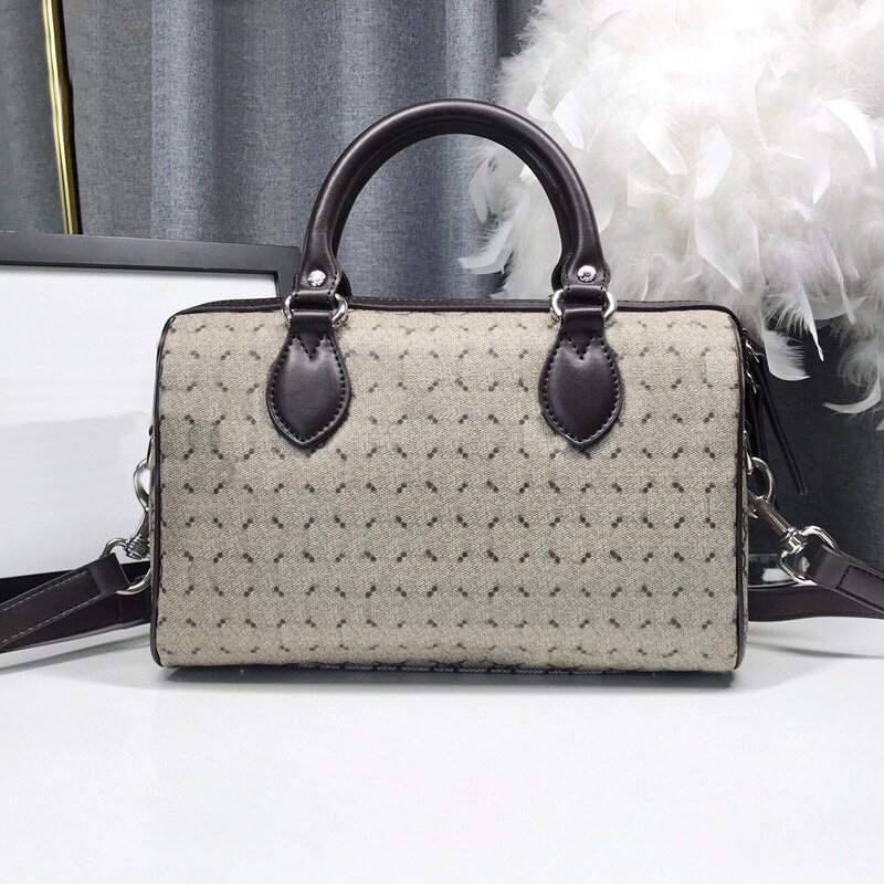 

Large Letter Prints Pillow Bag Ladies Tote Handbag First Layer Of Cow Leather Shoulder Back Pouch