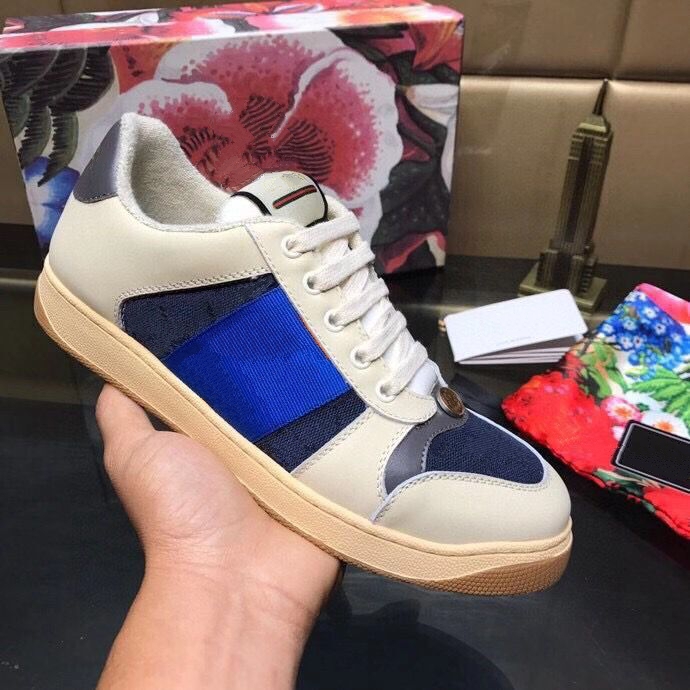 

2021Low Cut Suede spike For Men Shoes Party Wedding Real Leather Sneakers Size 35-44 nh01