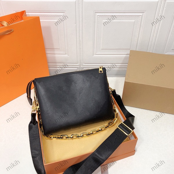 

Fashion shoulder bags casual all-match womens totes bag classic logo metal chain design high-quality handbag purse, Dust bag