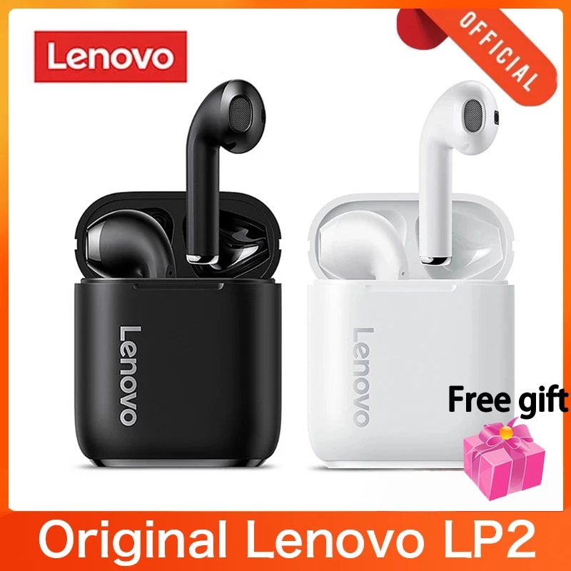 

Lenovo LP2 Wireless Headphones Bluetooth 5.0 Stereo Earphone Bass Touch Control Sports Waterproof Headset Microphone Earbuds