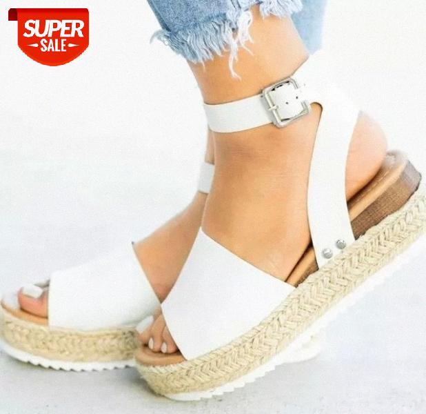 

Summer Women Sandals Rome Waterproof platform Retro Beach Shoes Female Leopard print Sandalias Mujer #2A00, Black