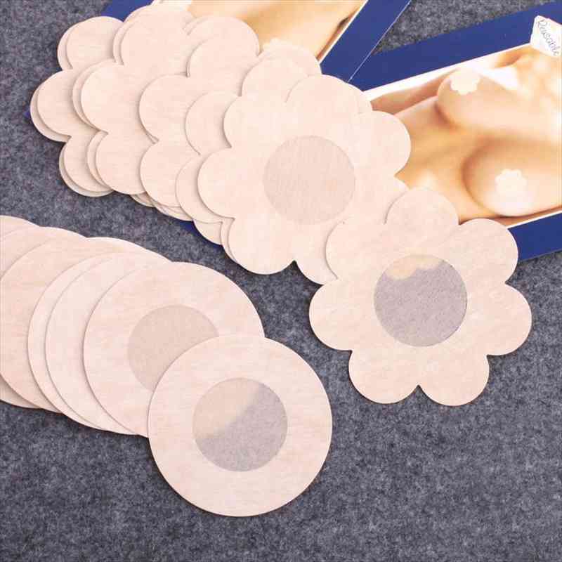 

bikini 10pcs invisible silicone breast pads boob lift tape bra lifting chest nipple cover sticker pad swimwear women swimsuit, White;black
