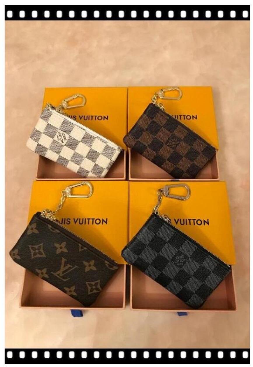 

LV LOUIS VITTON Wallet Genuine Leather Bags Designers Bags Coin Pouch Men Women Mini Holder Fashion Coin Purse Key Wallet