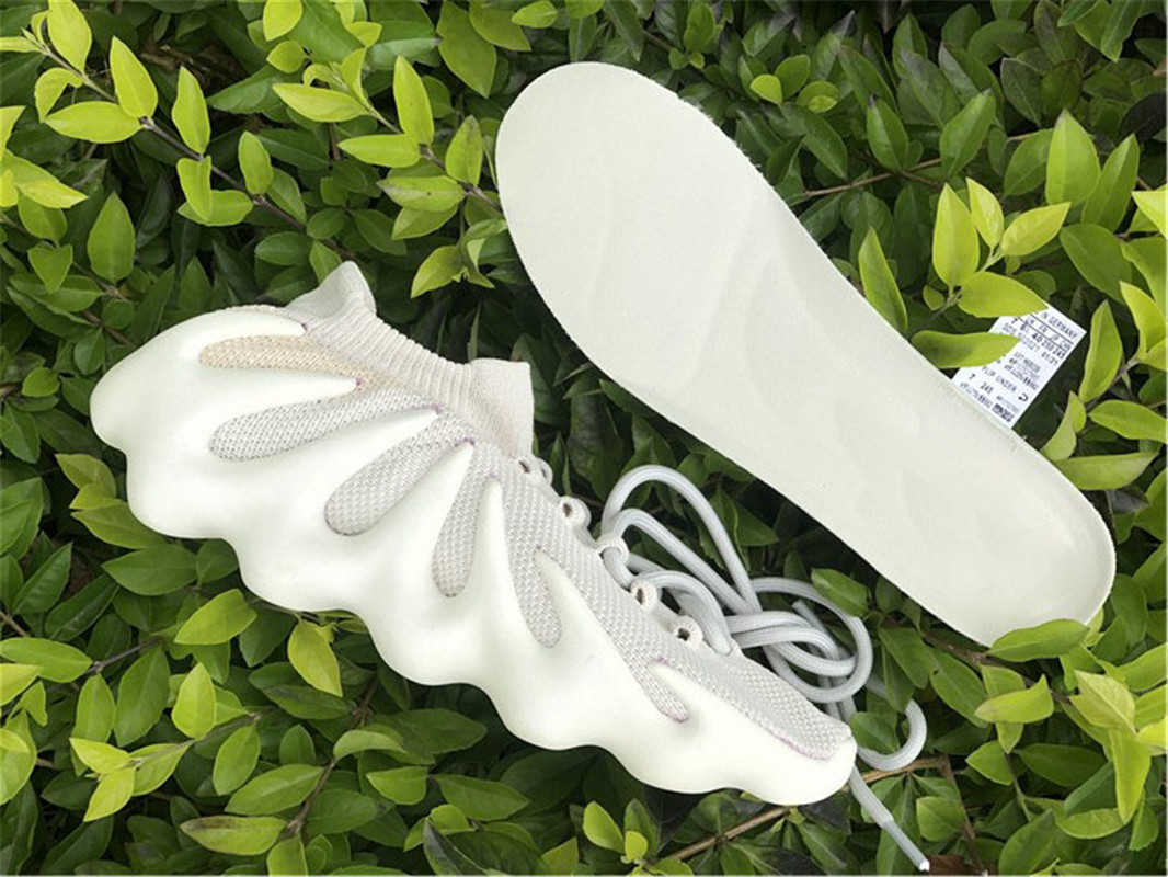 

2021 Authenitc Kanye 450 Cloud White 450s Dark Slate Women Men Running Shoes West H68038 Sports Sneakers With Box