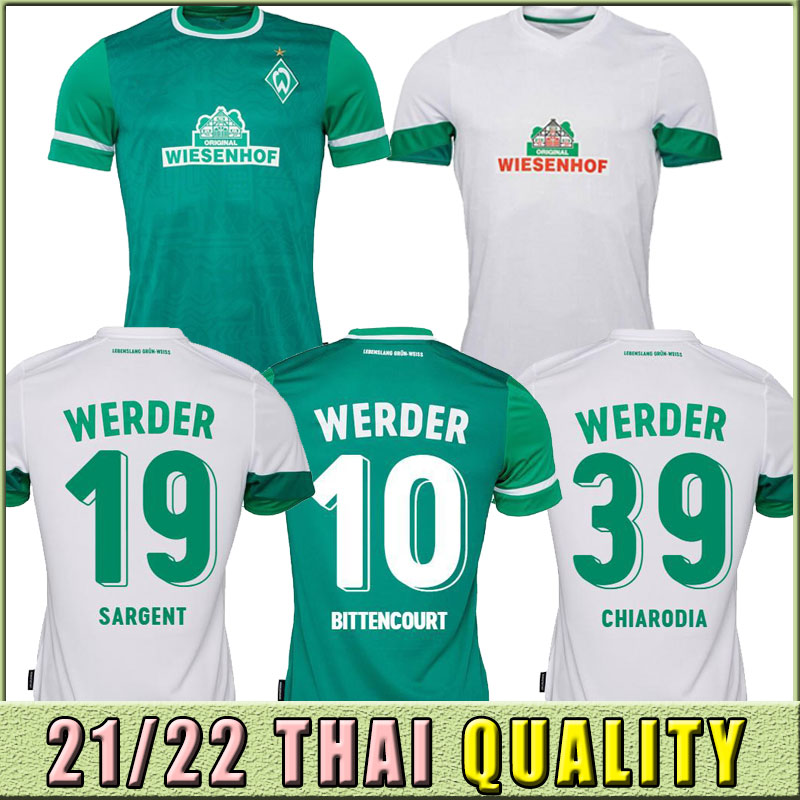 

21 22 Werder Bremen home away third Shirt 2021 2022 Junior Sportverein Soccer Jerseys PIZARRO OSAKO HARNIK KRUSE RASHICA Football shirt