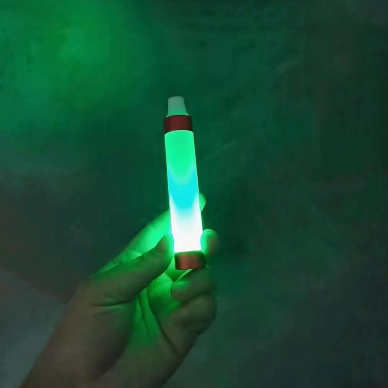

2021 Disposable flash vape Device Kit 800 Puffs 550mAh Battery RGB Light Prefilled Pod Vape Pen E Cigarette Bar