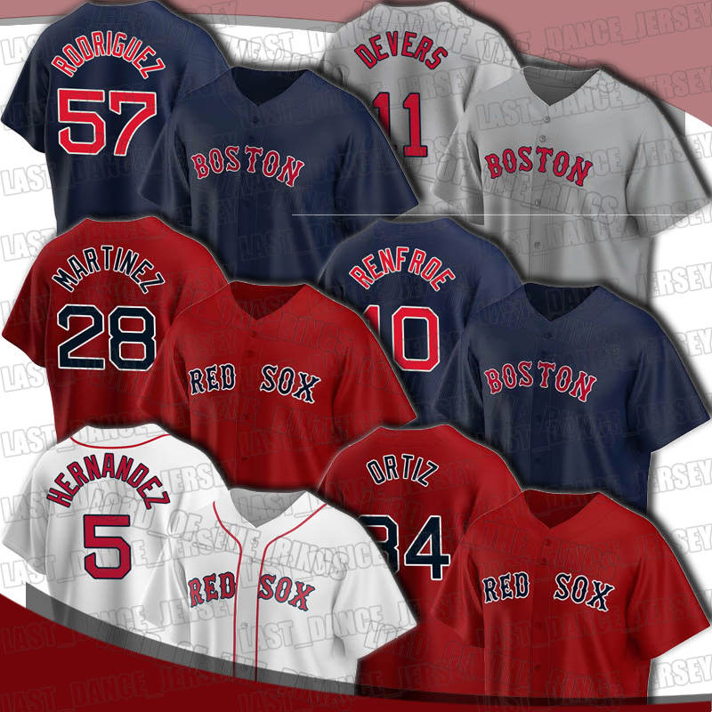 

Boston 28 J.D. Martinez Red 11 Rafael Devers Jersey Sox 10 Hunter Renfroe 34 David Ortiz Jerseys Christian Vazquez Enrique Hernandez Arroyo, Blue;black