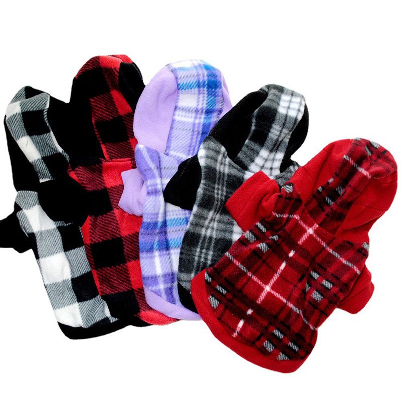 

Winter Warm Pet Dog Apparel Clothes Soft Wool Dog Hoodies Outfit For Small Dogs Pug Sweater Clothing Puppy Cat Coat Jacket, Customize