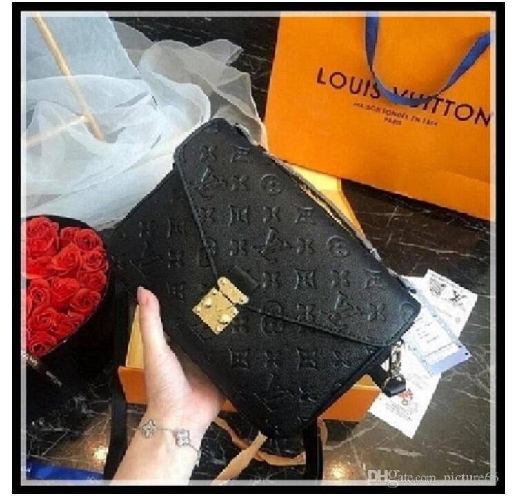 

LV LOUIS VITTON POCHETTE METIS Handbags Women Leather Shoulder Bag Luxury Handbags Designer Messenger Bags Tote Purse Sac, Red;black