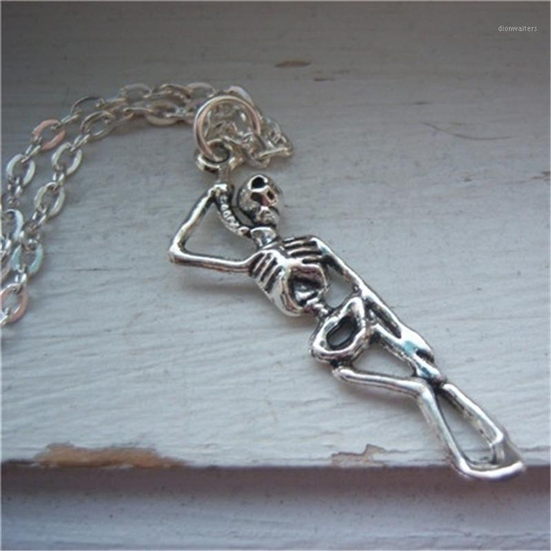 

Hangman Necklace - Hanging Man Skeleton Skull Pendant Chains