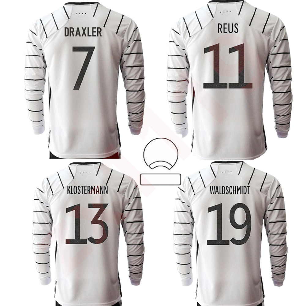 

Long sleeve WERNER KIMMICH soccer jersey 2021 22 Germany HAVERTZ KROOS maillots de foot VOLLAND GNABRY GORETZKA SANÉ GÜNDOGAN MÜLLER REUS fo, Black;yellow