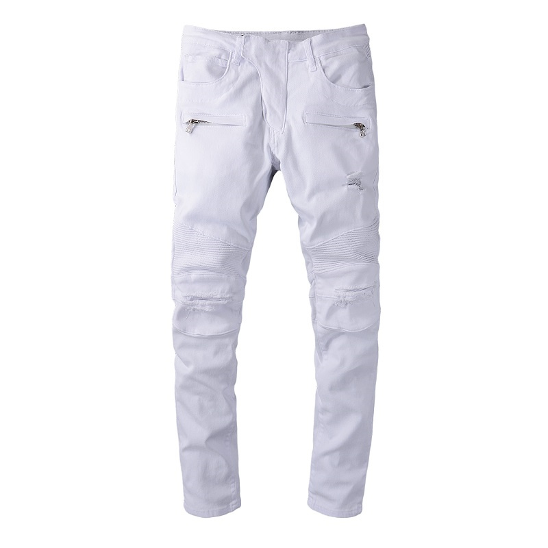 

20SS Mens Designer Jeans Distressed Ripped Biker Slim Fit Motorcycle Denim For Men s Top Quality Fashion jean Mans Pants pour hommes #1095, Get plz contact