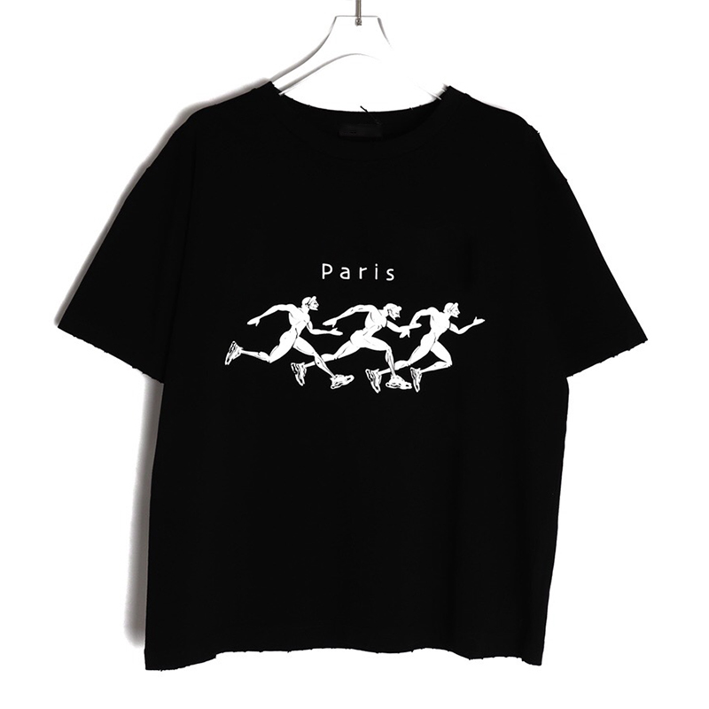 21ss high quality alien t-shirt mens women Casual Tees short sleeve hip hop tops tee Punk print letter Summer Skateboard man Paris stamp fashion clothing EUR SIZE XS-L