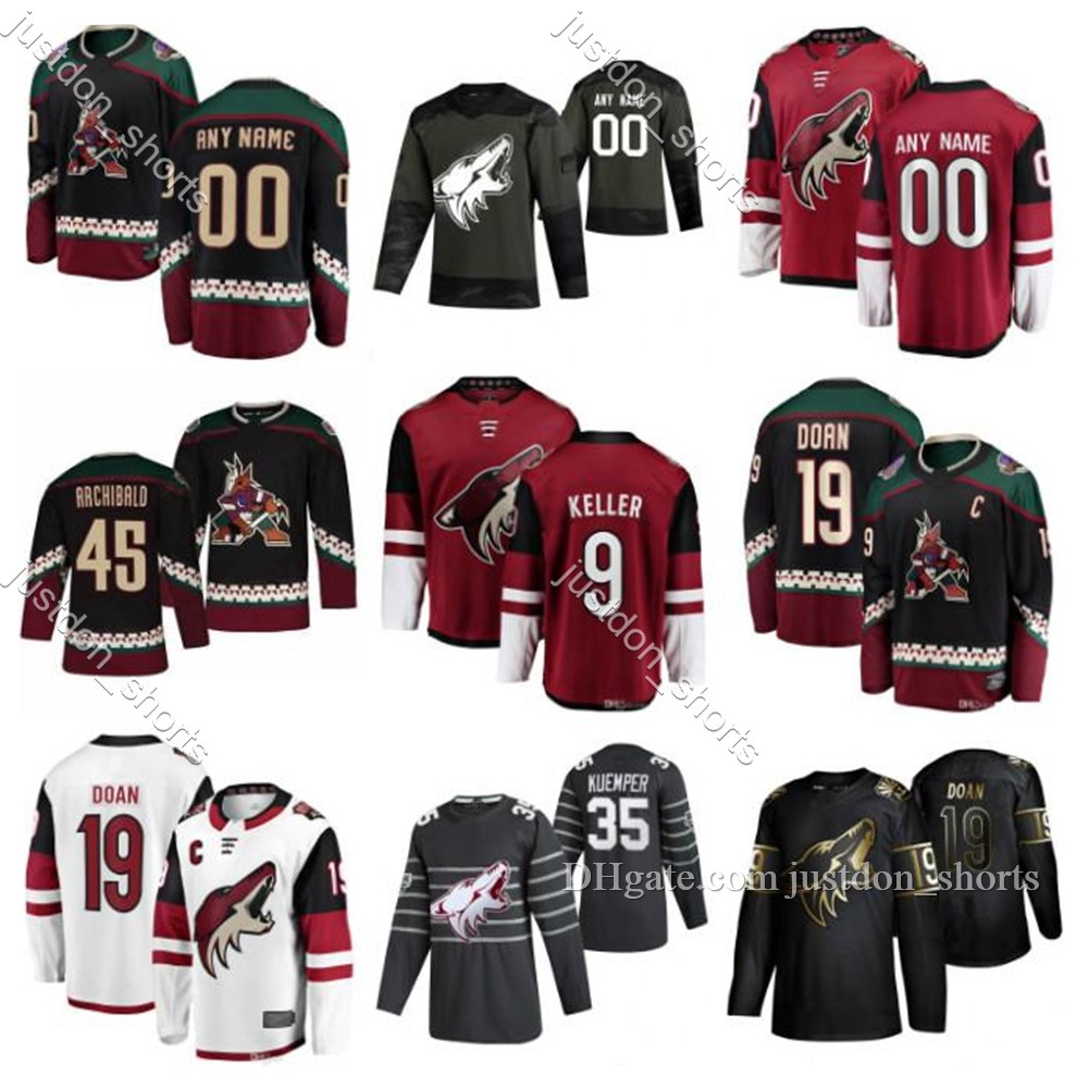 

Arizona Coyotes Jersey Niklas Hjalmarsson Conor Garland Paul Bissonnette Tyler Pitlick Johan Larsson John Hayden Derick Brassard David Tendeck Ivan Prosvetov Win, Shows