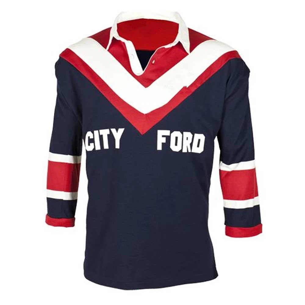 

1976 EASTERN SUBURBS ROOSTERS RETRO JERSEY RUGBY TRAINING SHORTS JERSEY size S--L-XL-XXL-3XL-4XL-5XL, Black