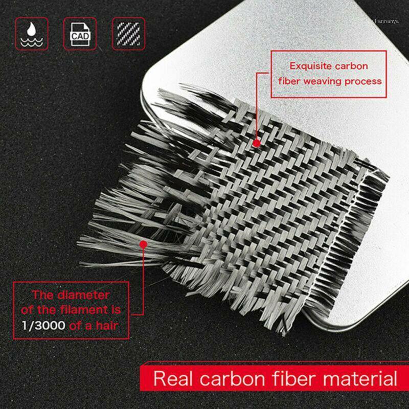 

Steering Wheel Covers Auto Button Cover Car Carbon Fiber Decor Deocr Frame Trim
