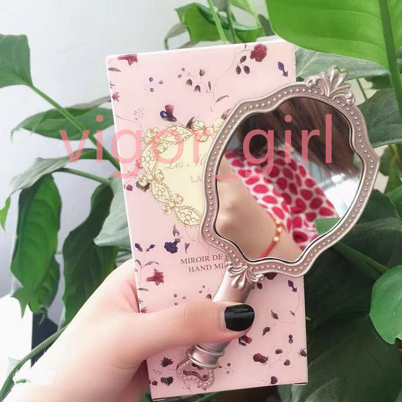 Fashion cosmetic compact mirrors Vintage palace european style princess mirror mini size easy to take top quality-image-735062167