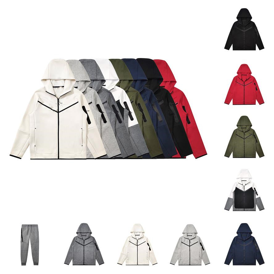 

2022 Designer tech men thick tracksuit fleece jacket long sleeve hoodie sweatshirt hooded jackets jogger sweat joggers sportwear tracksuits set mens, I need look other product
