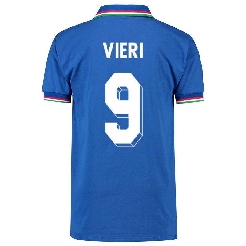 

Italy 1982 1986 1994 1996 98 World Cup Retro soccer jerseys home blue Massaro Rossi Vialli football shirts Galderisi Maglia da calcio Fanna, Picture