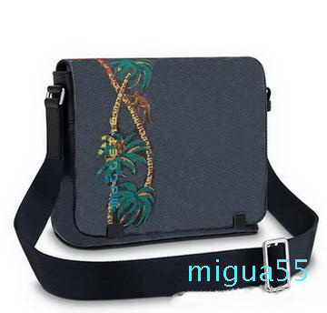 

Fashion Men Shoulder Bag Designer Crossbody PU Leather Classic Messenger Bags Casual Handbags Mens black Bags, 01