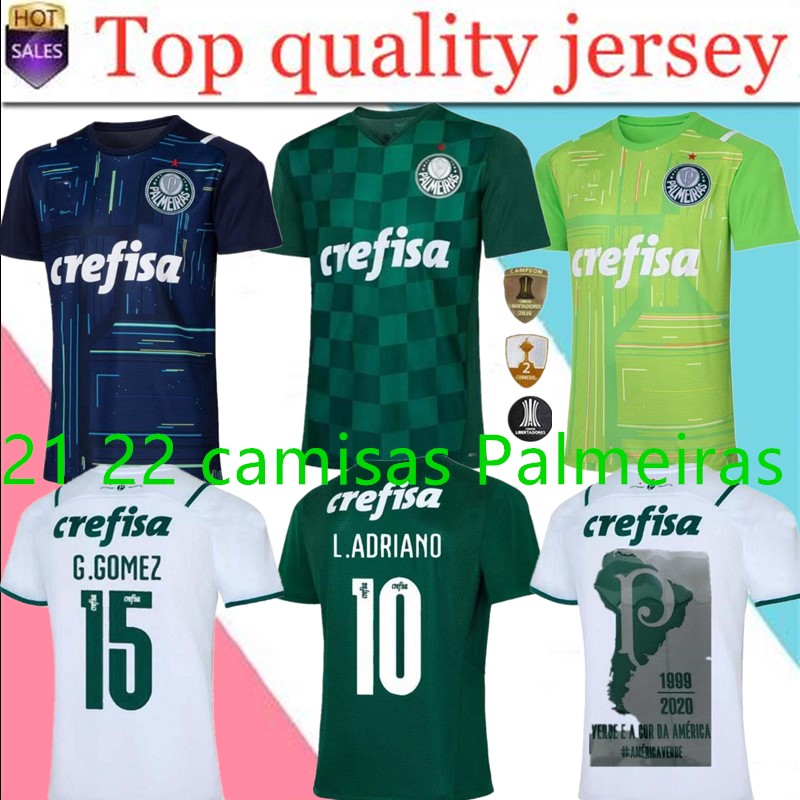 

21 22 camisas Palmeiras soccer jersey G.GOMEZ G.VERON .ADRIANO RAMIRES DUDU 2021 2022 GOALKEEPER finals MEN WOMEN KIDS KIT football shirt, Black;yellow