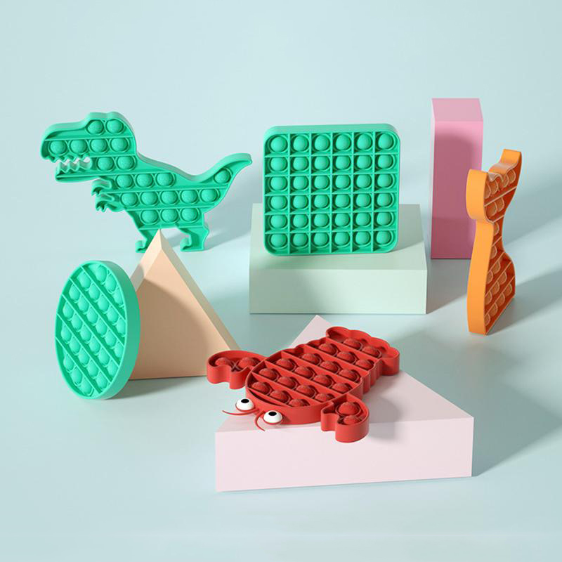 

Home Soft Silicone Push Bubble Sensory Toys Poppet Fidgets Toy Fidget Popping Game