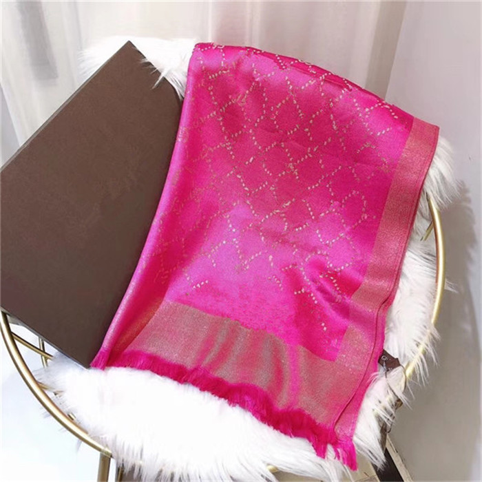 

Scarf for Women Classic Design Scarf Fashion Brand Scarf and Silk Scarves for Winter Womens and Mens Long Wraps 180x70cm