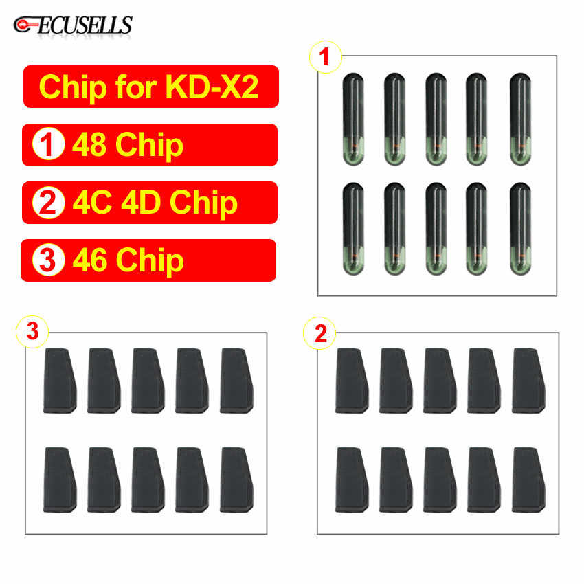 

10Pcs/Lot 48 4C 4D 46 Chip for KD-X2 Key Programmer