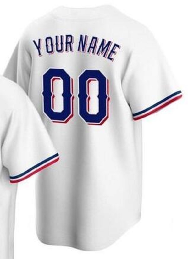 

Custom any name number Detroit Texas Baseball Jersey Men Women Youth kids Shirt blue black white jerseys 23