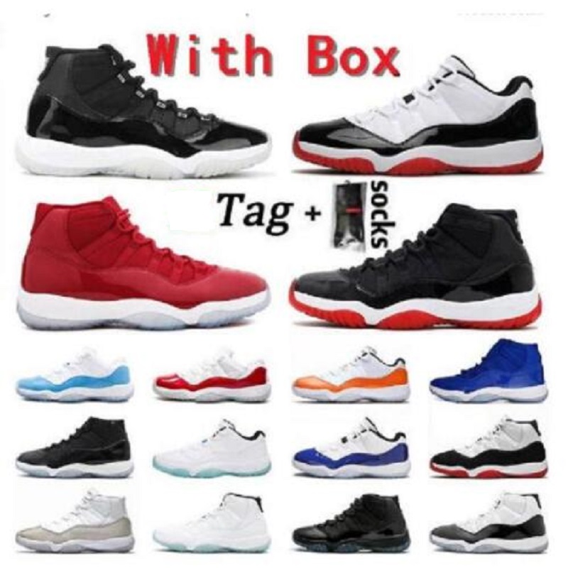 

shoes basketball men Jumpman Basketball shoes Royal bred black toe Reflective White 11 11s Low Concord 45 Bred Running Sneakers Trainers, Color 5