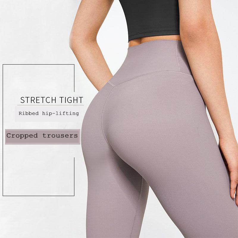 

Yoga Outfit Quick-drying Pant Girdling Hip-lifting Sport Sets Woman Gym Fitness Breathable Clothing High-waist Abdomen Set, White