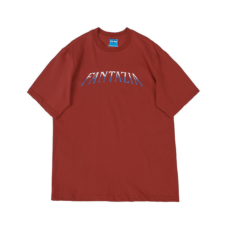 

Men and women Europe and the United States Hiphop hip hop rap T-shirt high street short-sleeved oversize top new, As pictures